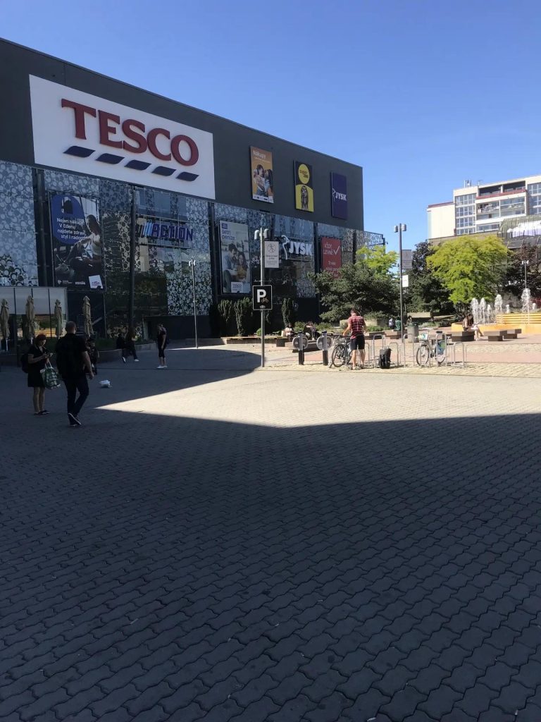 Shopping centre in Prague