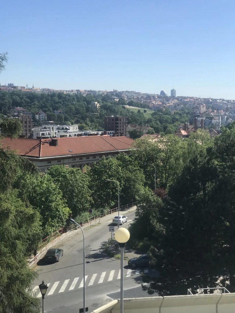 Панорама Праги с высоты