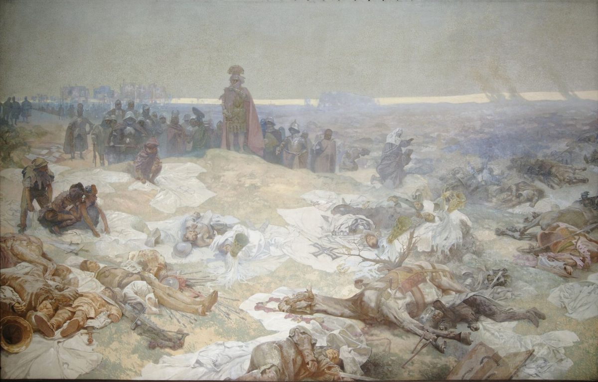 Alphonse Mucha, After the Battle of Grunwald, 1924