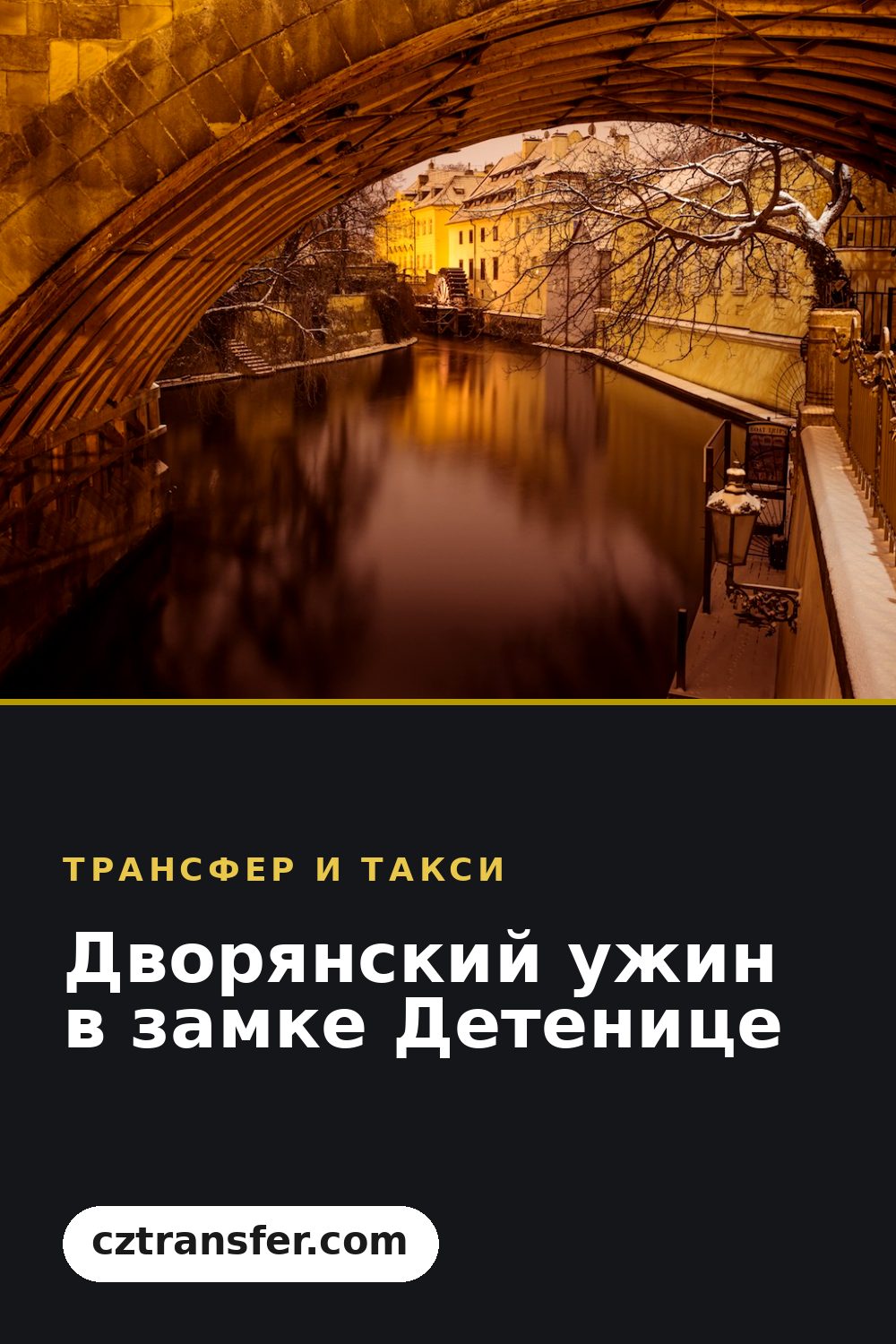 Дворянский ужин в замке Детенице