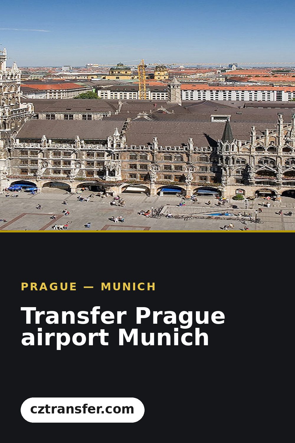 Transfer Prague airport Munich