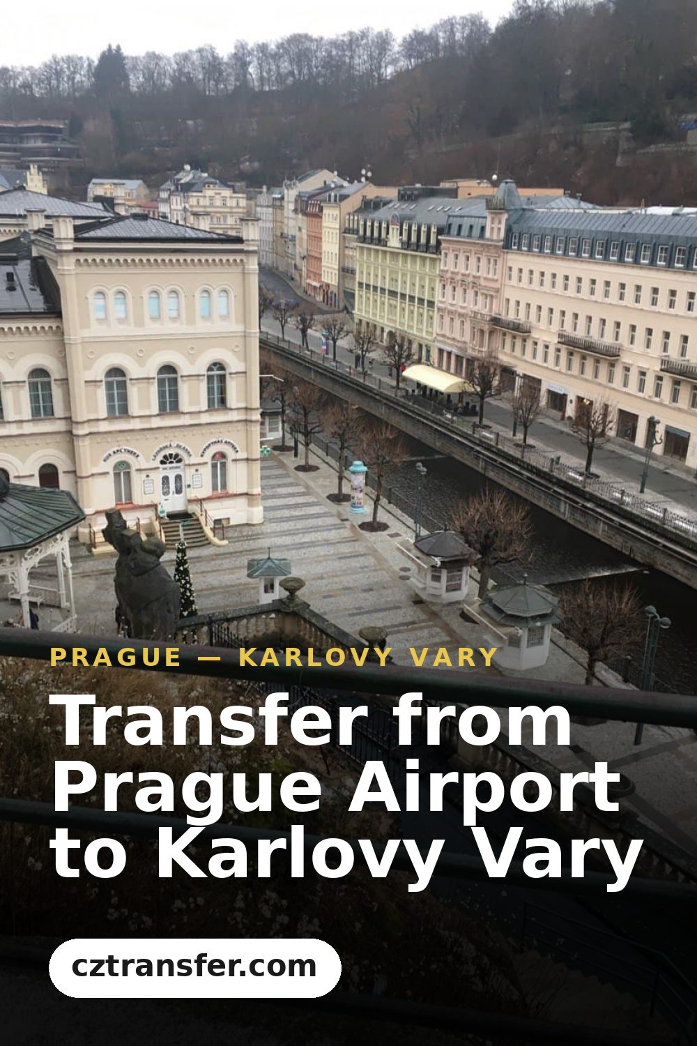 Transfer from Prague Airport to Karlovy Vary