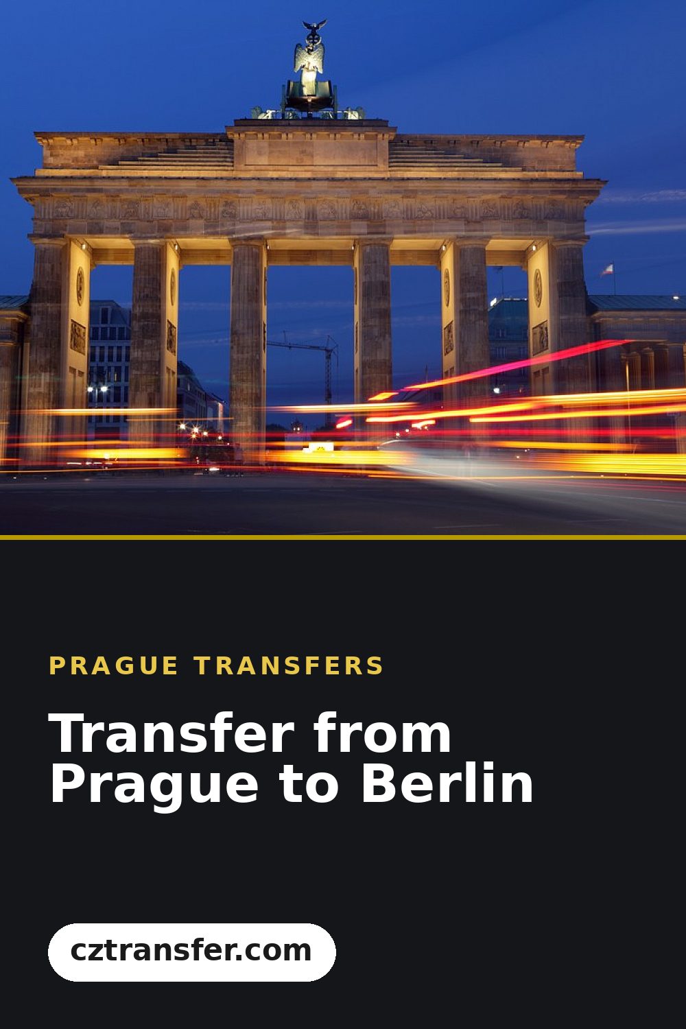 Transfer from Prague to Berlin