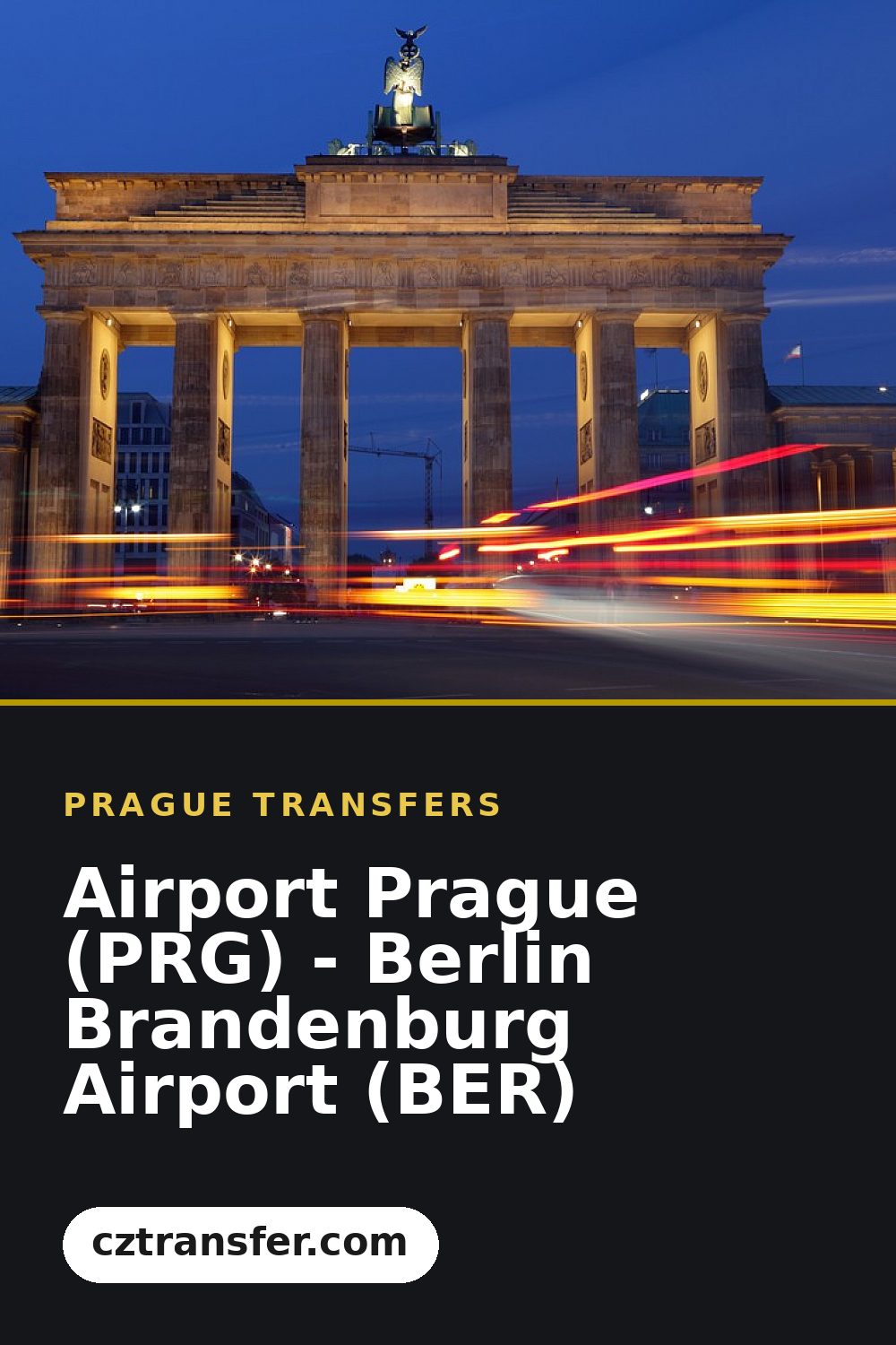 Airport Prague (PRG) - Berlin Brandenburg Airport (BER)