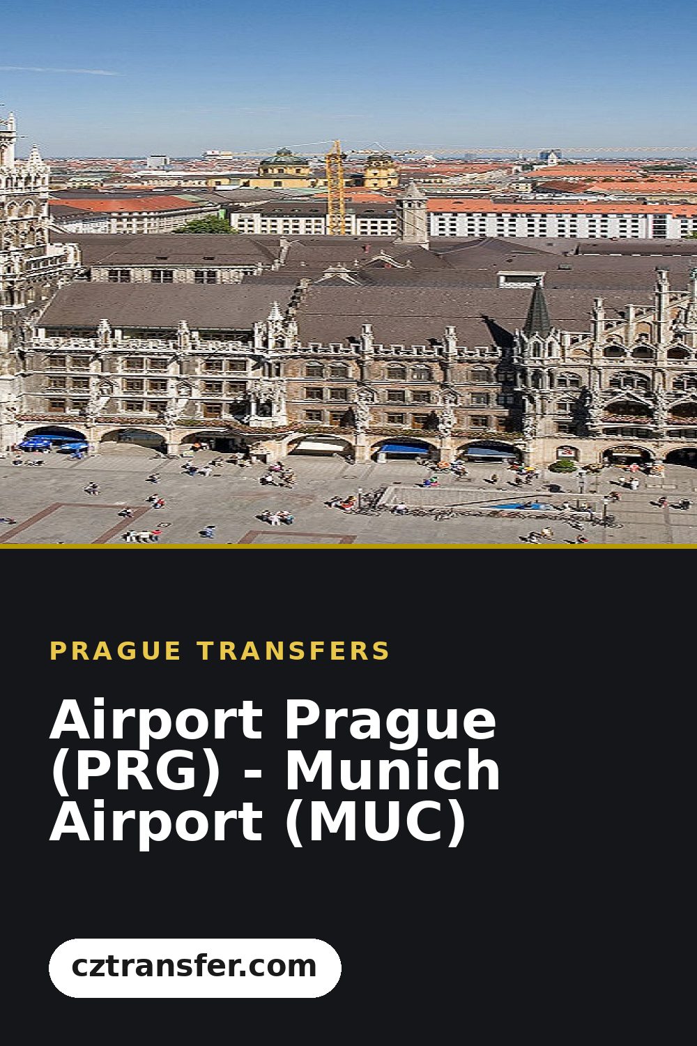 Airport Prague (PRG) - Munich Airport (MUC)