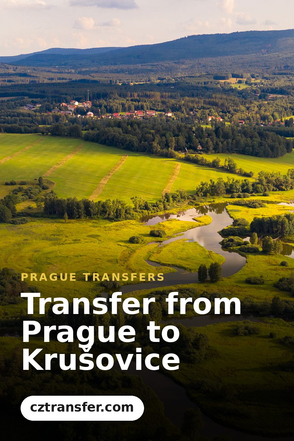 Transfer from Prague to Krušovice
