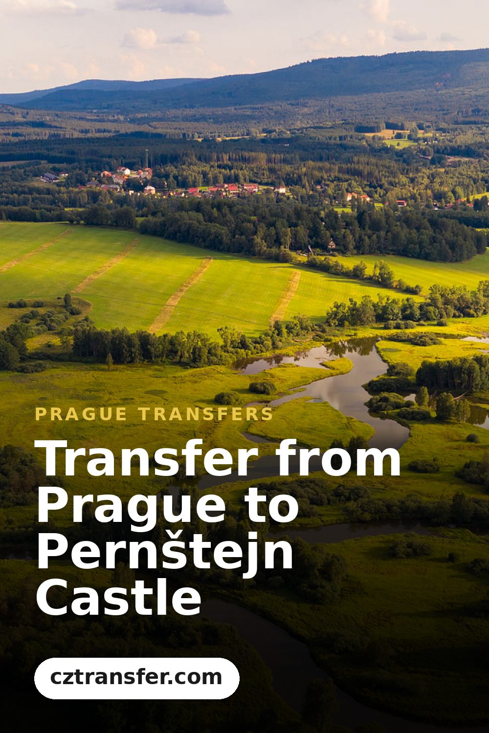 Transfer from Prague to Pernštejn Castle