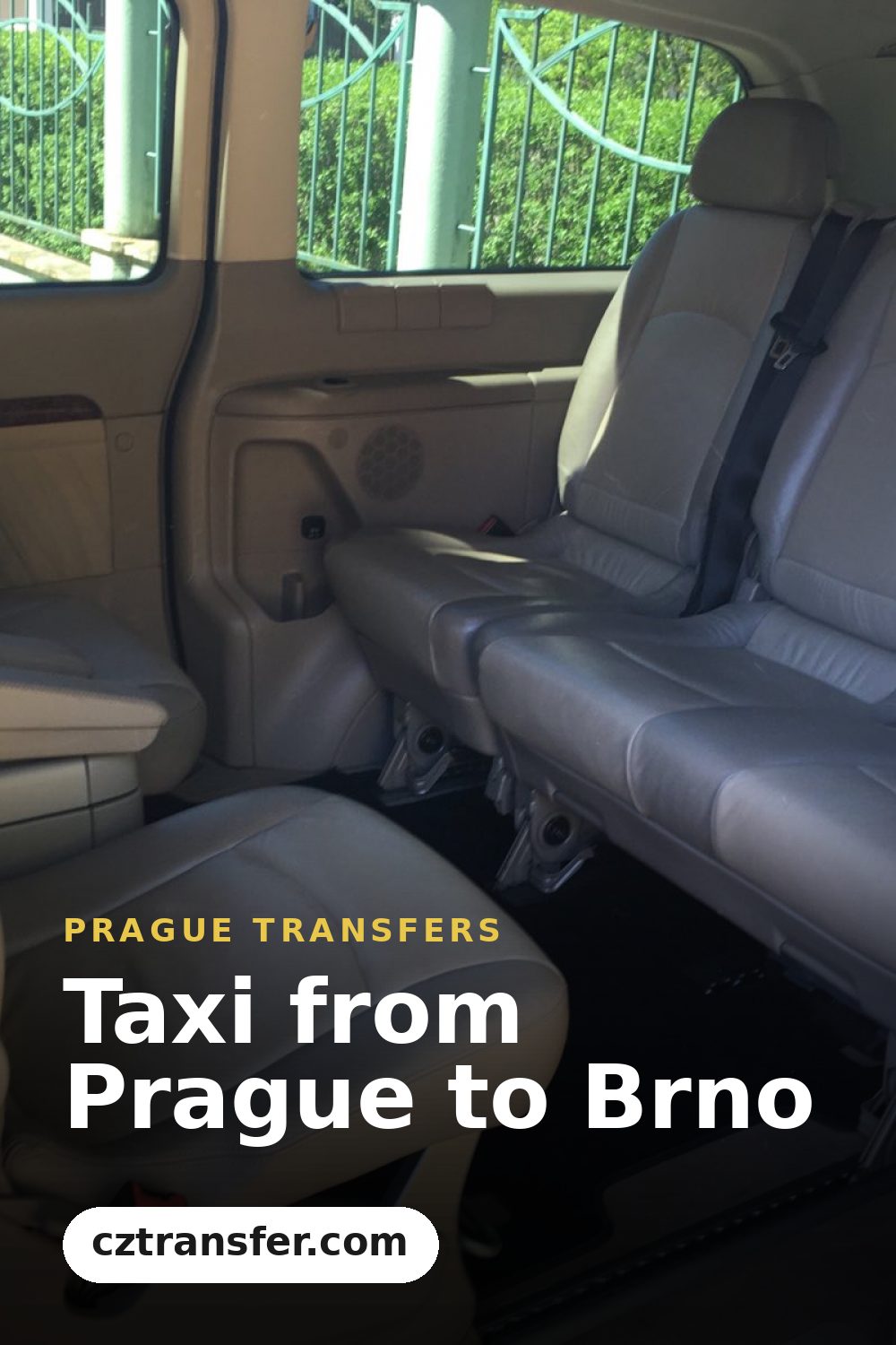 Taxi from Prague to Brno