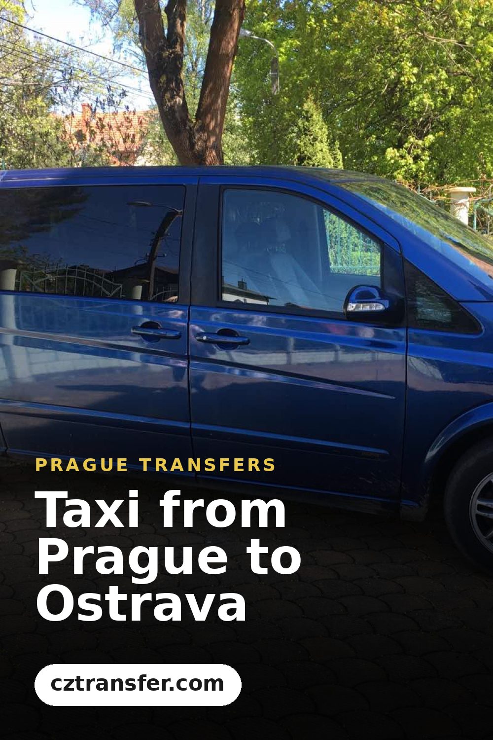 Taxi from Prague to Ostrava