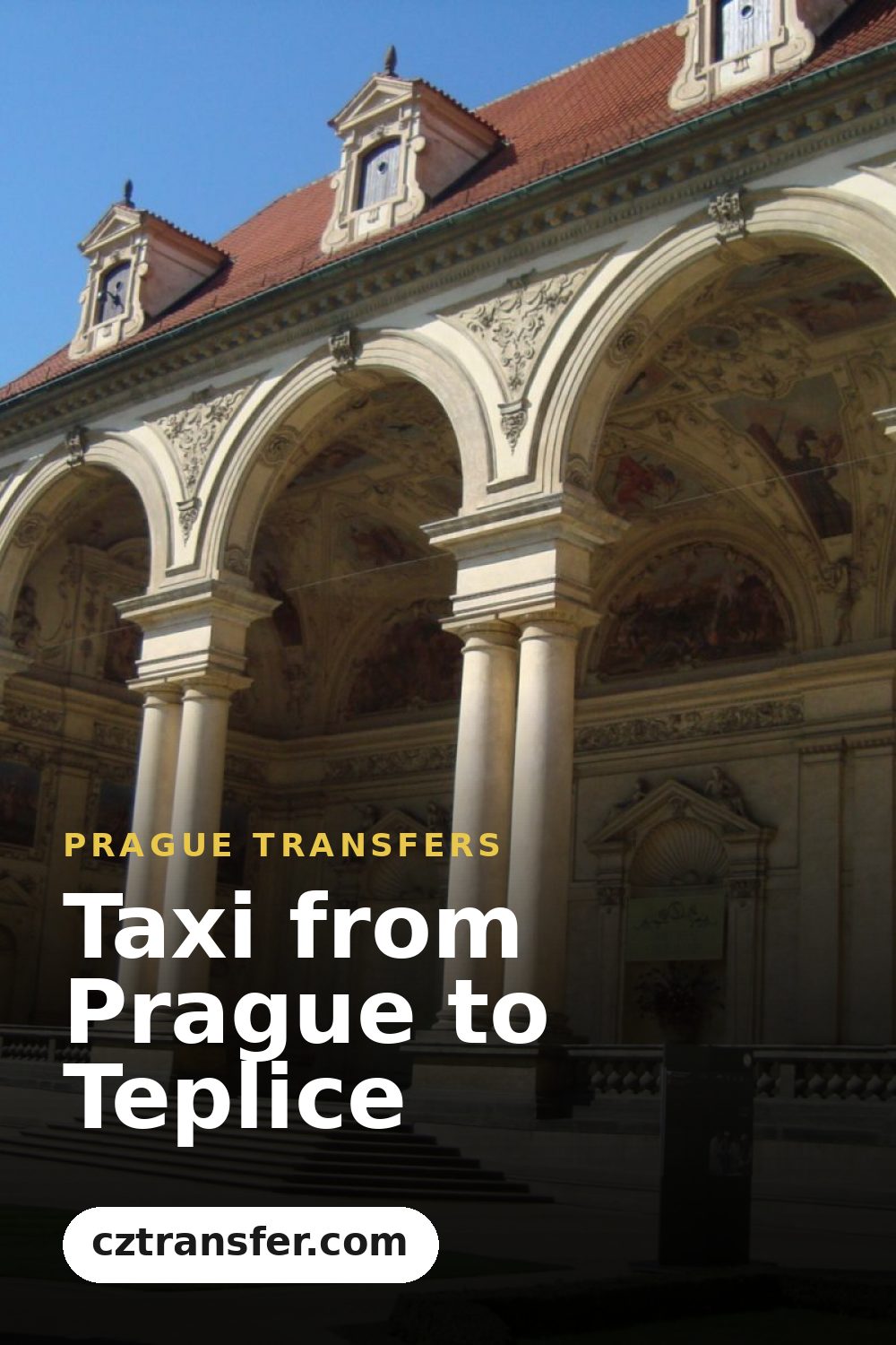 Taxi from Prague to Teplice