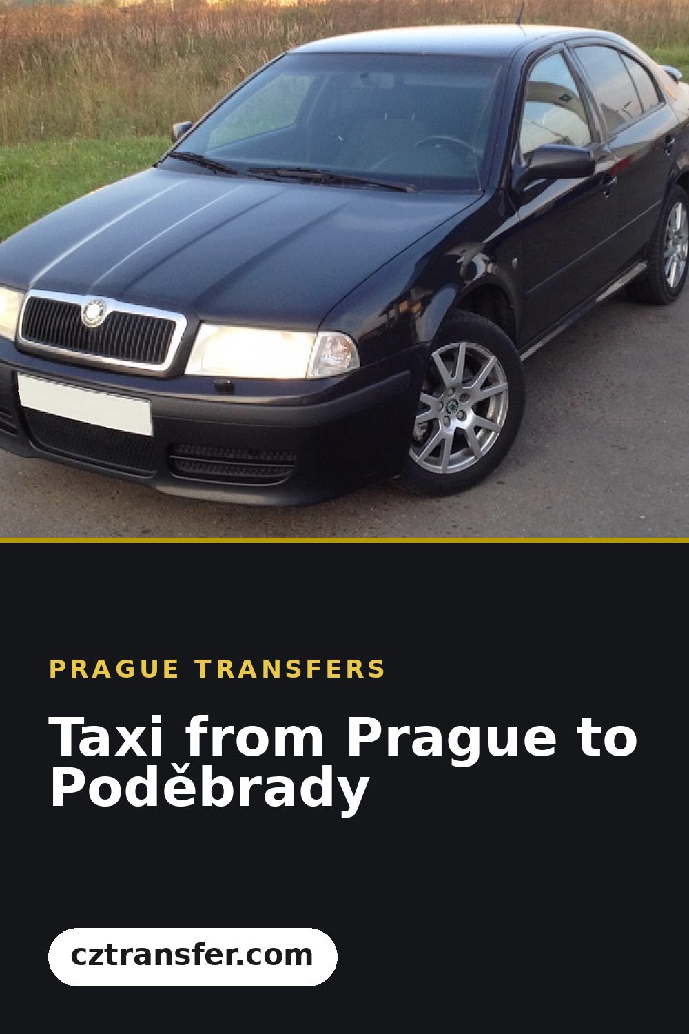Taxi from Prague to Poděbrady