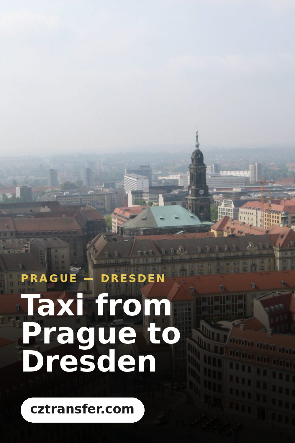 Taxi from Prague to Dresden