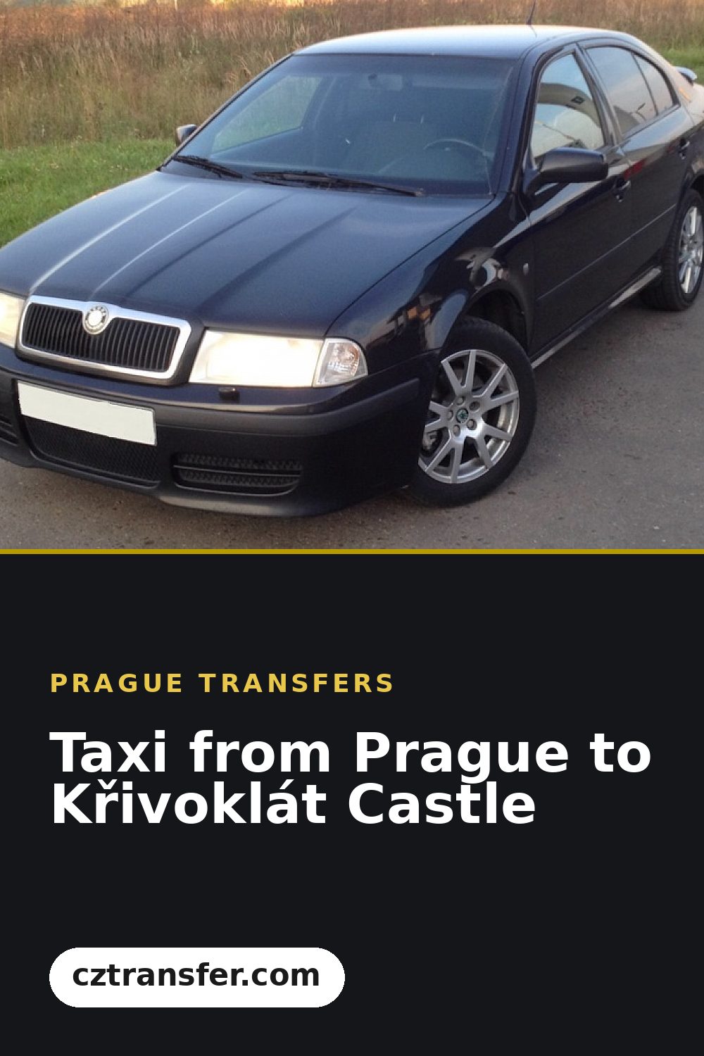 Taxi from Prague to Křivoklát Castle