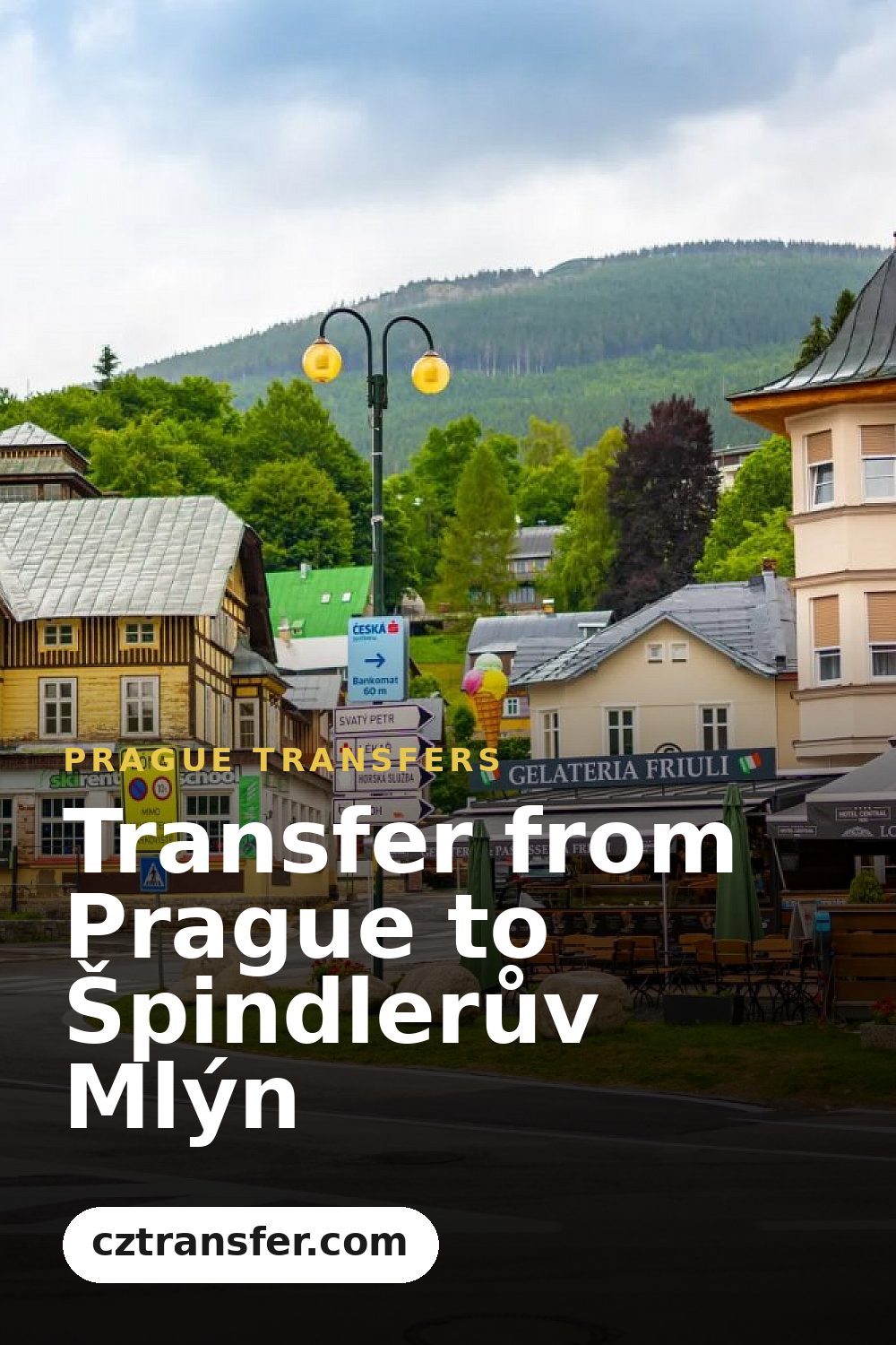 Transfer from Prague to Špindlerův Mlýn