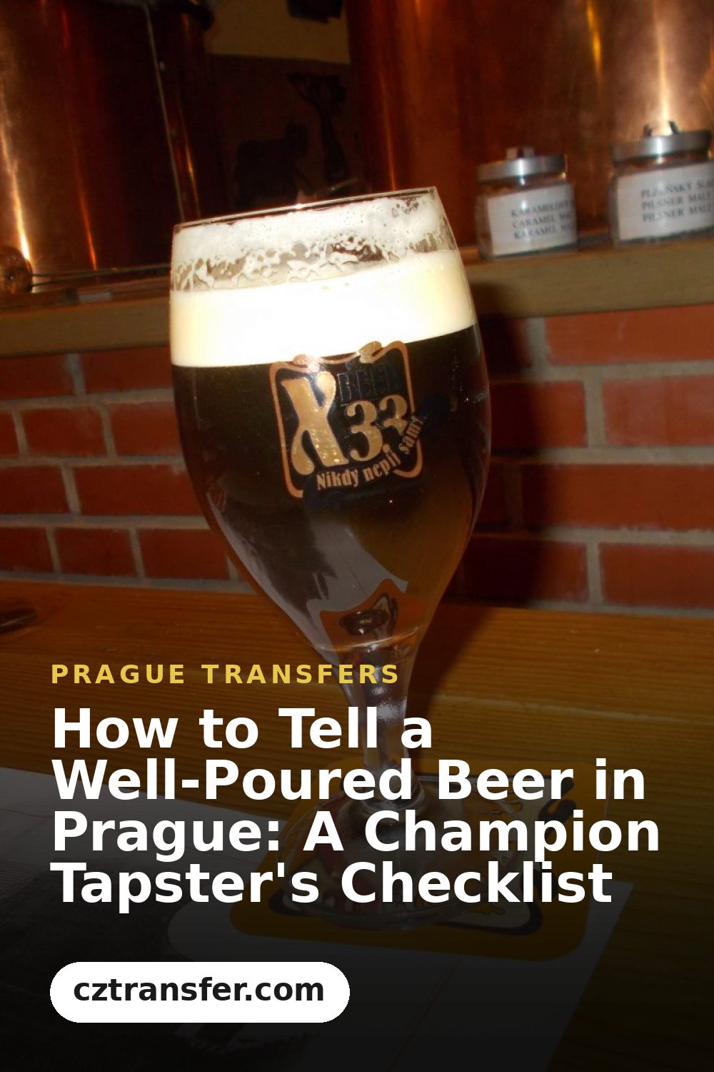 How to Tell a Well-Poured Beer in Prague: A Champion Tapster's Checklist