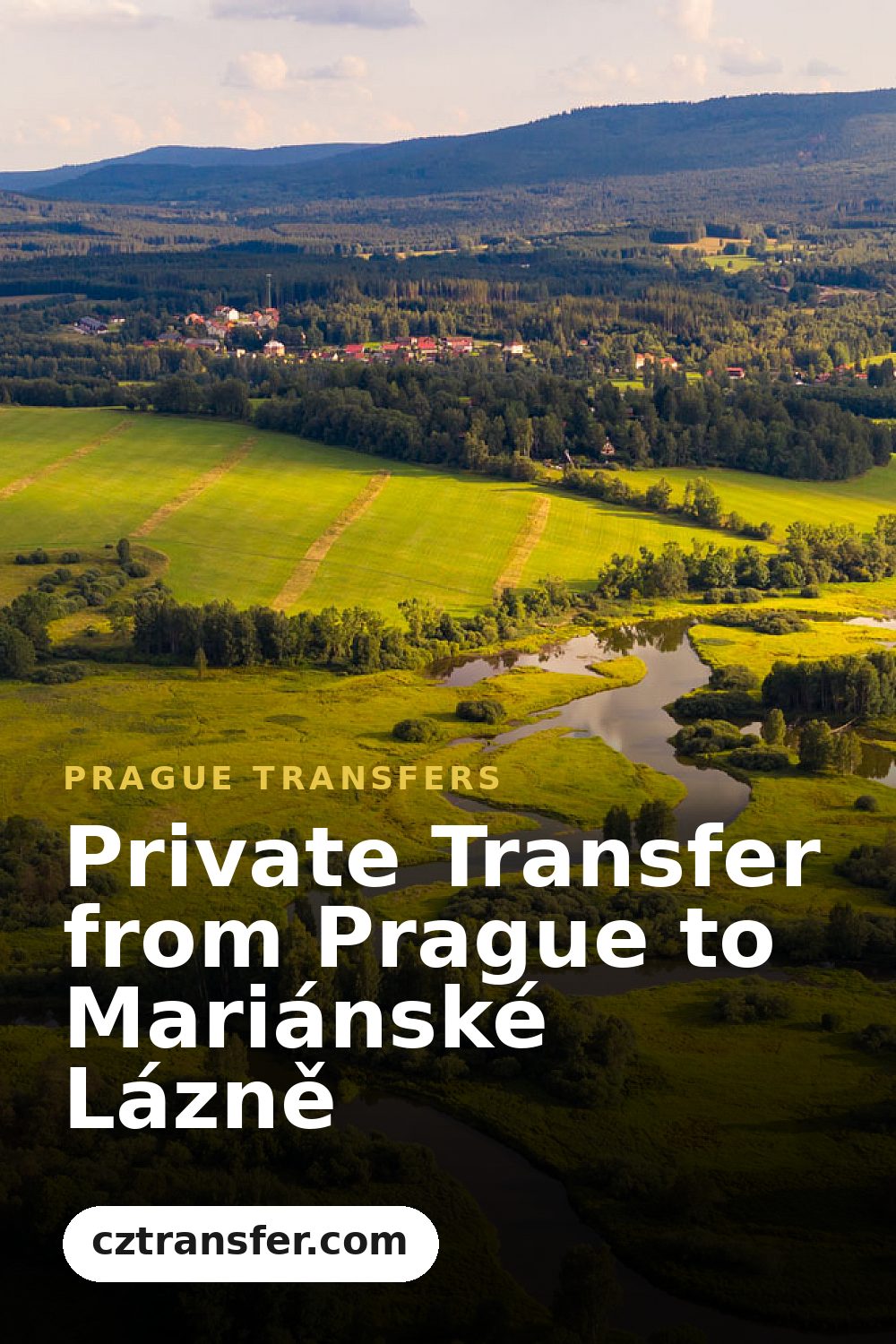 Private Transfer from Prague to Mariánské Lázně
