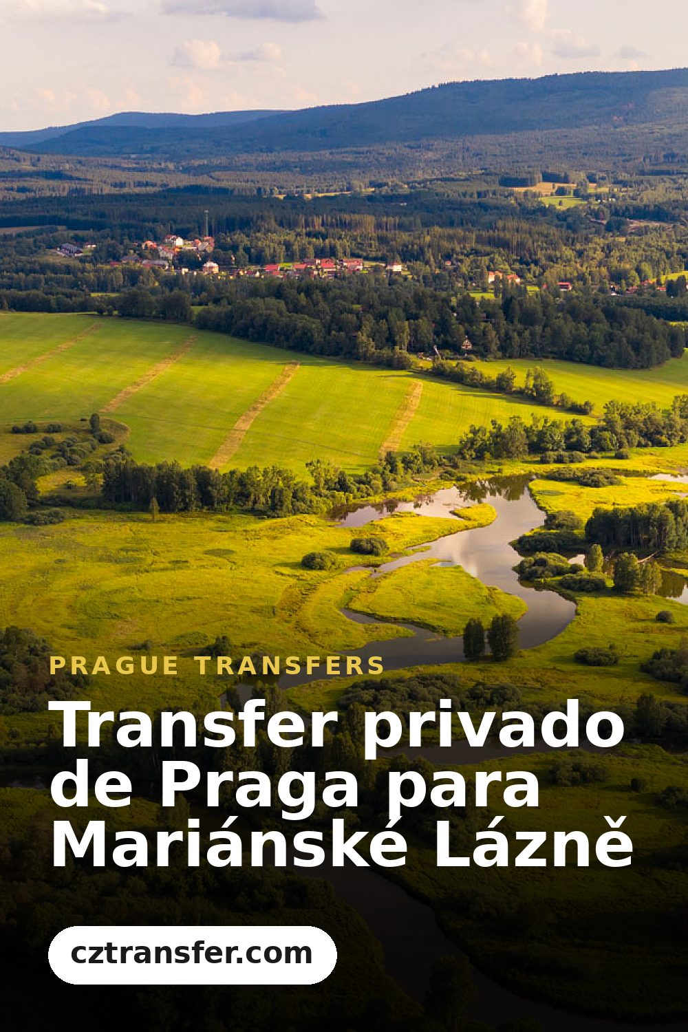Transfer privado de Praga para Mariánské Lázně