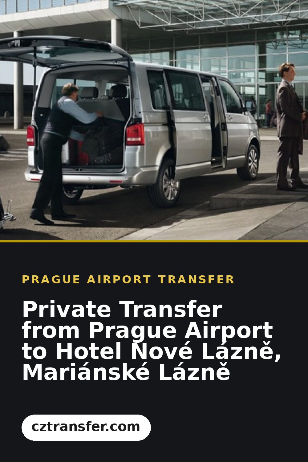 Private Transfer from Prague Airport to Hotel Nové Lázně, Mariánské Lázně